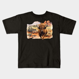 Roam Free Kids T-Shirt